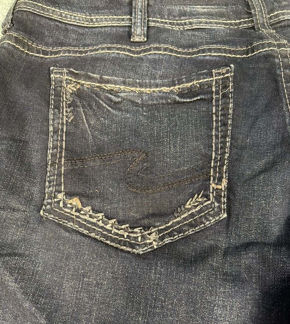 NWT Silver Jeans Co. Suki Curvy Fit Mid Rise Slim Boot Jeans SZ20W L33 - Picture 7 of 8